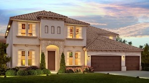 Granada model Parkside Dr Phillips.New luxury homes near Disney by Meritage Homes.