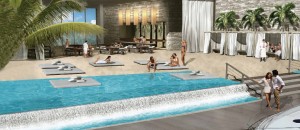 Pool deck - 400 Sunny Isles luxury condos