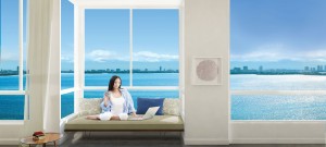 The Crimson Miami. Waterfont condos for sale on Biscayne Bay