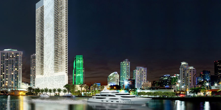 The Edge on Brickell. New luxury waterfront condos in Miami