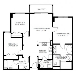 The Grove Resort and Spa condo floor plans