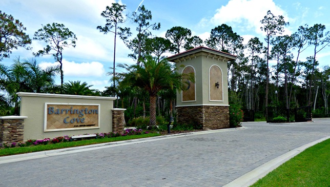 New homes for sale at Barrington Cove in Naples Fl